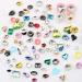 50pcs Colorful Pointed Bottom Nail Rhinestones - Multi Shapes for Nails & Crafts - Buy Online on SooperMarket.com