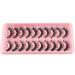 Shop 3D Handmade False Eyelashes - Natural Look Fluffy Strip Lashes 10 Pairs (Hy58) - International Shipping - Buy Online on SooperMarket.com