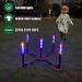 OUTTOY Glow in The Dark LED Ring Toss Game Set for Outdoor Yard, Lawn, Camping, and Beach Fun Ideal for Adults and Families - Buy Online on SooperMarket.com