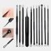 Geynutaly Blackhead Remover Pimple Popper Tool Kit 11 Pcs Pimple Extractor Tool Acne Kit for Blackhead - Buy Online on SooperMarket.com