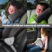 Zeyou Children Seat Belt Pads Set | 2 pcs Removable Car Seat Belt Shoulder Pads & Pillows | Gray Safety Cushions for Kids in Car & Stroller - Buy Online on SooperMarket.com