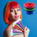 Patelai 7-Color Hair Coloring Brush and Bowl Set - Rainbow Hair Dye Kit with Key Tube Squeezer for Salon-Quality Results - Buy Online on SooperMarket.com