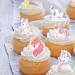 Catelves 80-Piece Unicorn Edible Cake & Cupcake Decorations | Perfect Unicorn Themed Party Supplies - Buy Online on SooperMarket.com