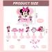 Buy 49-Piece Mini Mouse Cake Decoration Set - Cute Cartoon Topper for Girls' Birthday Parties - Perfect Pink Decor for Cakes - Buy Online on SooperMarket.com
