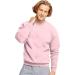 Hanes ComfortSoft Pale Pink Crew Neck Shirt and Charcoal Heather Sweatpants Set for Men - Buy Online on SooperMarket.com