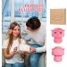 Mewaii 14'' Strawberry Cow Mushroom Soft Pillow Stuffed Animal Plush - Cuddly Pink Cow Toy for Kids - Buy Online on SooperMarket.com