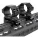 Modkin Rifle Scope Rings - Medium Profile Scope Mounts for Picatinny/Weaver Rail (1 inch, Set of 2) - Buy Online on SooperMarket.com