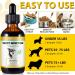 Natural Yeast Infection Drops for Dogs - Itch, Ear Infection, Allergy Relief - Herbal Bacon Flavor - 2 Fl Oz - Buy Online on SooperMarket.com