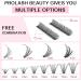 280 Pcs Cluster and Wispy Individual Lashes | DIY At Home | 12mm 30D-D-0.07-Large | C D Curl Bottom Lashes - Buy Online on SooperMarket.com