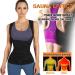 KUMAYES Sauna Vest for Women - Neoprene Slimming Corset Waist Trainer & Shapewear Tank Top - Body Shaper in Black - International Shipping Available - Buy Online on SooperMarket.com
