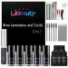 Libeauty Brow Lamination and Color Kit | Eyebrow Perm & Color Kit 2 in 1 DIY at Home Voluminous Brow Salon Quality Airless Pump Easy to Use Effect for 2 Months(10 Ml)-Brown Brow Lamination And Brown Color Kit