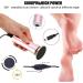 Electric Foot File Callus Remover - Professional Pedicure Tool with Adjustable Speed and 120 Replacement Sandpaper Discs - For Men and Women (Rose Gold) - Buy Online on SooperMarket.com