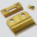 Professional Replacment Blades Set for Hair Clipper Compatible with BaBylissPRO Barberology FX870 FXF880 FX810 FX825 FX673N (Gold) - Buy Online on SooperMarket.com