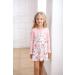 Puseky Toddler Girl Floral Print Dress and Ribbed Cardigan Set 2-3 Years Pink - Buy Online on SooperMarket.com