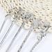 14 Pack Vintage Retro Chinese Japanese Silver Hair Sticks Pins Picks - Decorative Hair Accessories for Women - Buy Online on SooperMarket.com
