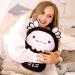 Mewaii 14'' Soft Skeleton Axolotl Mushroom Plush Pillow Toy - Black Bone Axolotl 14 Inch - Buy Online on SooperMarket.com