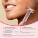 USUIE 4 in 1 Facial Wand - Red Light Therapy Facial Massager for Face and Neck - Reduce Wrinkles & Anti-Aging Tools - Pink - Buy Online on SooperMarket.com
