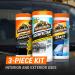 Armor All Car Cleaning Wipes Variety Pack - Disinfectant, Glass Cleaner, Protectant - 3 Pack for Cars, Trucks, Motorcycles - Buy Online on SooperMarket.com