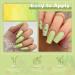 Lavender Violets 15ml Gel Nail Polish in Spring Light Green | Soak Off UV LED Lamp Cure | Manicure & Pedicure with Fructus Apple A0252 - Buy Online on SooperMarket.com