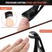 BEZOX Ergonomic Angled Head Precision Toenail Clipper for Senior Thick Nails - Large Finger Nail Clippers with Metal Nail File - Men and Women - Large Black - Buy Online on SooperMarket.com