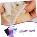 Baluue 4pcs Soap Bag Soap Holder Soap Bar Storage Soap Pouch for Shower Soap Net Shampoo Bar Bag Nylon - Buy Online on SooperMarket.com