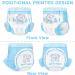 LittleForBig Adult Printed Diapers - 10 Pack Potty Pants (Medium 71-96 CM) Blue - International Shipping Available - Buy Online on SooperMarket.com