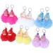 Buy mlida Sleeping Baby Pendant Keychain - Cute Fluffy Fur Doll Luggage Tag | International Shipping Available - Buy Online on SooperMarket.com