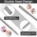 3XF Ultra Fine Cuticle Nail Drill Bit - Medium Double Heads Safety Tungsten Carbide Remover for Acrylic Gel Manicure & Pedicure | International Shipping Available - Buy Online on SooperMarket.com