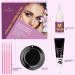 AYASAL Lash & Brow Coloring Kit | Professional Semi-Permanent 2-IN-1 Color | Long Lasting, Salon & Home Use - Buy Online on SooperMarket.com