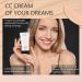 Buy CC Cream | Skin Tone Adjusting SPF 50 Face Sunscreen & Concealer for Mature Skin - Full Coverage Moisturizer & Makeup Primer - Buy Online on SooperMarket.com