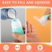Buy Wllhyf 2-Piece Silicone Travel Bottles (37ml) - Refillable & Perfect for International Travel - Buy Online on SooperMarket.com