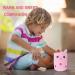 Anboor Bubble Tea Plush Boba Pillow - Strawberry Ice Cream 25cm | Soft Toy for Kids | Stuffed Animal Gift - Buy Online on SooperMarket.com