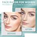 Dermaplaning Tool for Women - Durable Face Exfoliation Razor with 4 Blades - Peach Fuzz and Dead Skin Remover - Buy Online on SooperMarket.com
