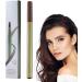 Eye Brow Makeup Pencils - Portable Travel Size Eyebrow for Easy Brow Defining Beauty Products for Shopping Dating Traveling Gathering Home Puchen Black-brown - Buy Online on SooperMarket.com