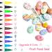 12 Colors Double Sided Edible Markers - Food Grade Pens for Decorating Cookies, Fondant, Desserts - Gourmet Writer for Baking & Easter Eggs - Buy Online on SooperMarket.com