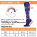 QUXIANG Compression Socks 15-20 mmHg for Women & Men - Medical Grade for Running, Nursing, Travel - Large-X-Large, 015 Black/Blue/Red/Green/White/Pink - Buy Online on SooperMarket.com