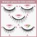 Reusable Self-Adhesive Eyelashes Natural Multiple Fake Eyelashes Natural Look Natural Fluffy Curling Long Eyelashes No Magnet No Glue Eyelashes Waterproof (W12-1 Paired) - Buy Online on SooperMarket.com