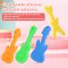 Meartchy 4 Pack Cartoon Guitar Teething Toys for Babies 0-24 Months - Silicone Chew Toy Set - Buy Online on SooperMarket.com