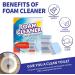 Automatic Powerful Foam Cleaner 2023 Upgrade Foam Cleaner for Toilet Cleaner Foaming for Toilet Foam Cleaner Active Dissolution Toilet Bathroom Cleaners Natural Toilet Cleaner Easy to Use (2Box) - Buy Online on SooperMarket.com