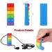 Premium You & Lemon 3-Piece Chewing Necklace Set | Silicone Teething Toys for Autism & ADHD - Rainbow Cubes for Boys & Girls - International Shipping Available - Buy Online on SooperMarket.com