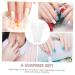 minkissy 6 Pairs Nail Gloves Protector Polyester White - Buy Online on SooperMarket.com