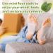 Detox Foot Pads | Bamboo Vinegar Deep Cleansing Patches for Foot Care - 14PCS | Relieve Stress, Improve Sleep, Relaxation - Buy Online on SooperMarket.com