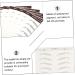 Beavorty 12 pcs eyebrow stickers makeup stickers 3D Hair-Like Eyebrows Stickers Miss - Buy Online on SooperMarket.com