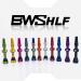 Orange 44MM BWSHLF Tubeless Presta Valve Stem Kit with Valve Core Remover Tool - Lightweight Alloy Valve Caps (Pair) - Buy Online on SooperMarket.com
