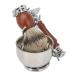 Shaving Bowl and Brush Set - Retro Alloy Beard Brush Cream Brush Stand & Soap for Men | Premium Shaving Accessories - Buy Online on SooperMarket.com