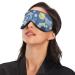 Haskirky Light Blocking Eye Mask - Adjustable for Men and Women - Ideal for Travel, Yoga, Meditation, Office - Deep Sleep and Comfort - Van Gogh Wave Design - Buy Online on SooperMarket.com