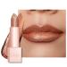 Oulac Moisture shine lipstick bronze shimmering lipstick with shiny surface creamy texture lip care lipstick for moisturizing lips vegan (06) Precious moment (PG06) Precious moment