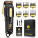 KNCANEO Hair Clippers for Men Professional -Cordless Beard Trimmer Rechargeable Waterproof Barber Clippers for Hair Cutting & Grooming Electric Shaver Gift for Men