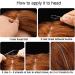 Gold Hair Tinsel Extensions - 250 Strands Holographic Sparkle Glitter for Women - Synthetic Straight Hair Decoration - 1200 Gold Strands - Buy Online on SooperMarket.com