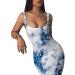 Ronony Summer Dress - Elegant Sexy Bodycon Evening Dress for Ladies | Dark Blue Party Dress - Buy Online on SooperMarket.com